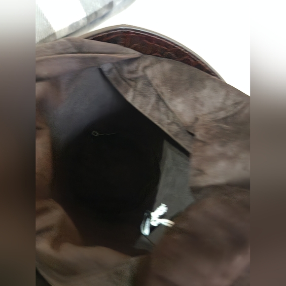 Staud Britt Croc Embossed Leather Bucket Bag NWT - Picture 12 of 12